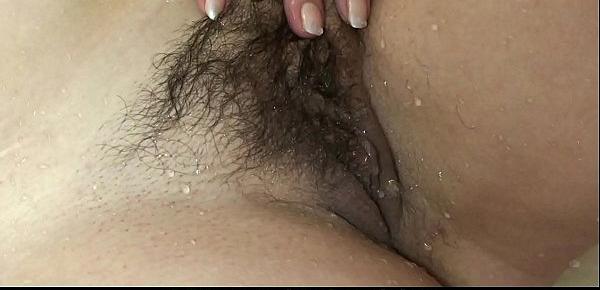  Hairy pussy old mother inlaw spreads legs